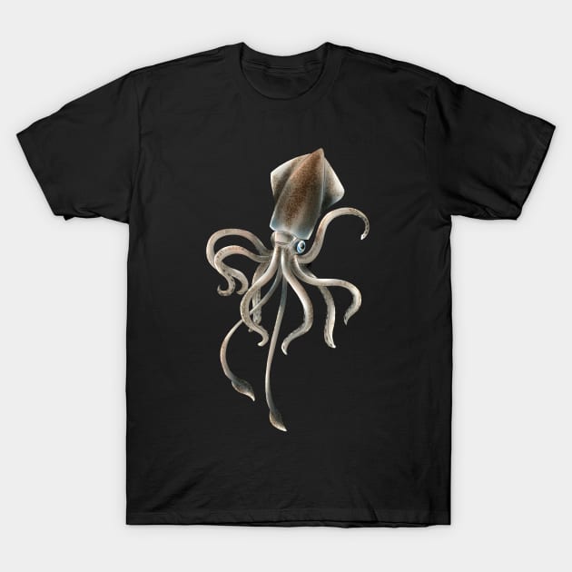 Squid T-Shirt by piefanart